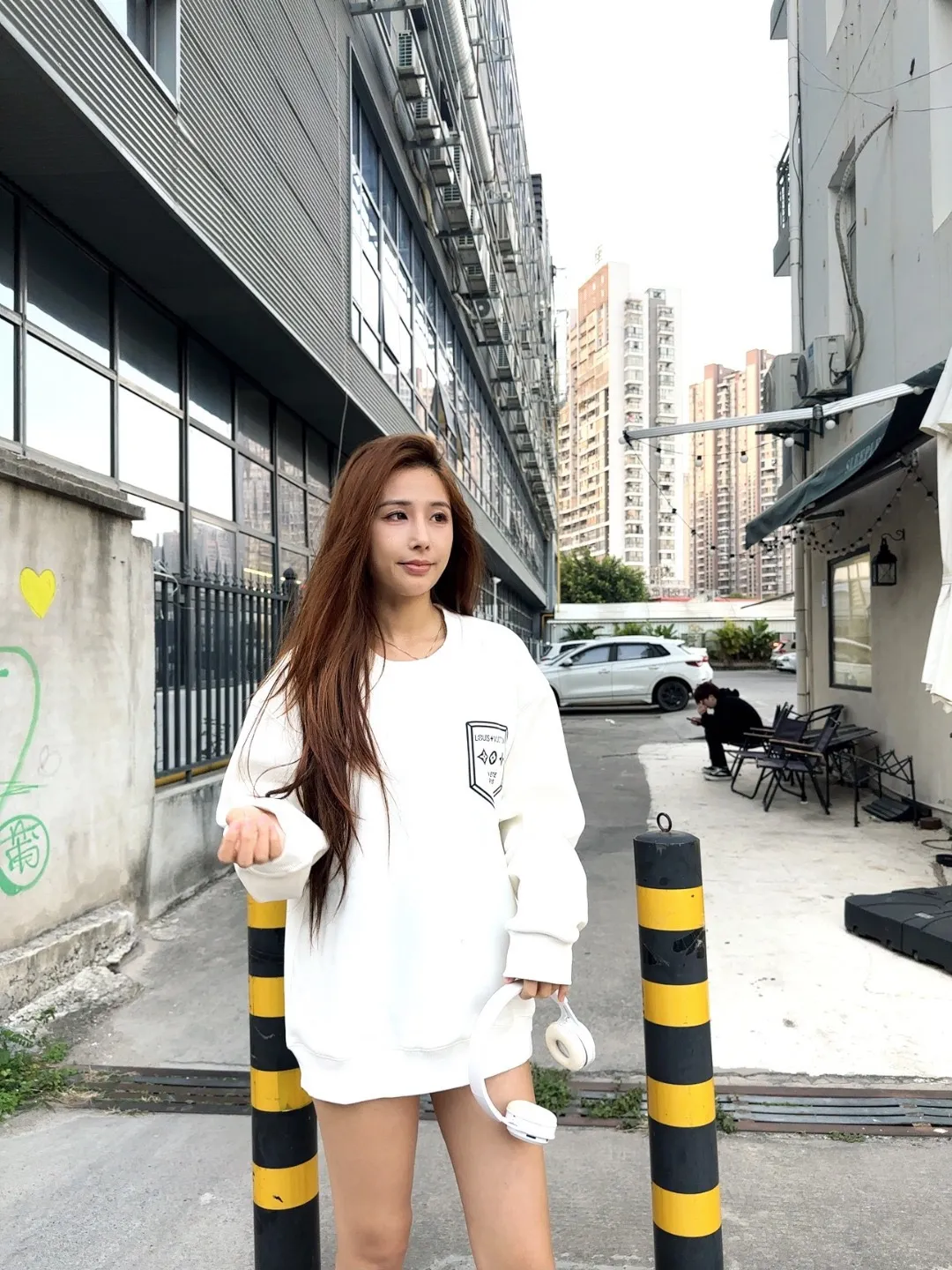 Louis Vuitton/Louis Vuitton shield crew neck sweatshirt